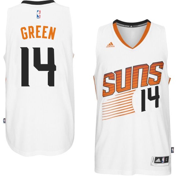 canotta gerald green 14 phoenix suns 2016-2017 bianca